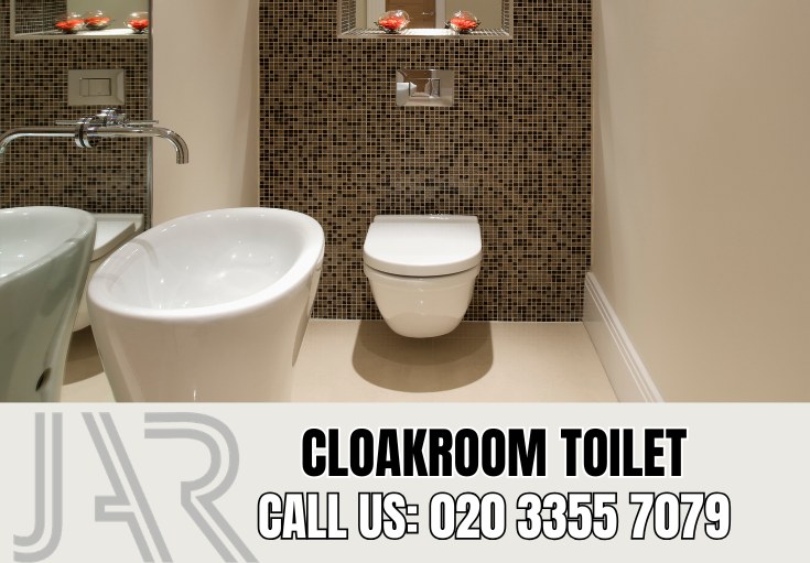 Cloakroom and Downstairs Toilet Installation by Regentspark Bathroom Fitters