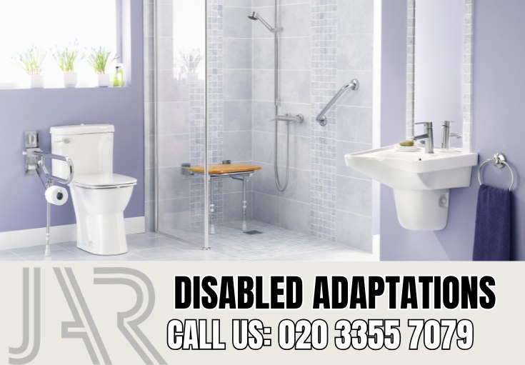 Disabled Bathroom Adaptations by Regentspark Bathroom Fitters