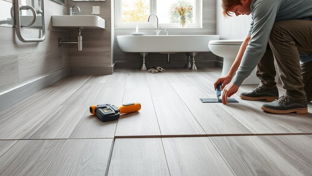 Bathroom Flooring Installation in Regent's Park